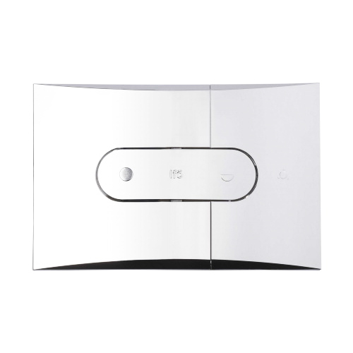 Spolknapp Ifö Sign Matt Krom.