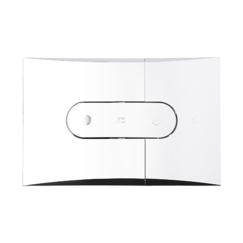 Spolknapp Ifö Sign Vit.