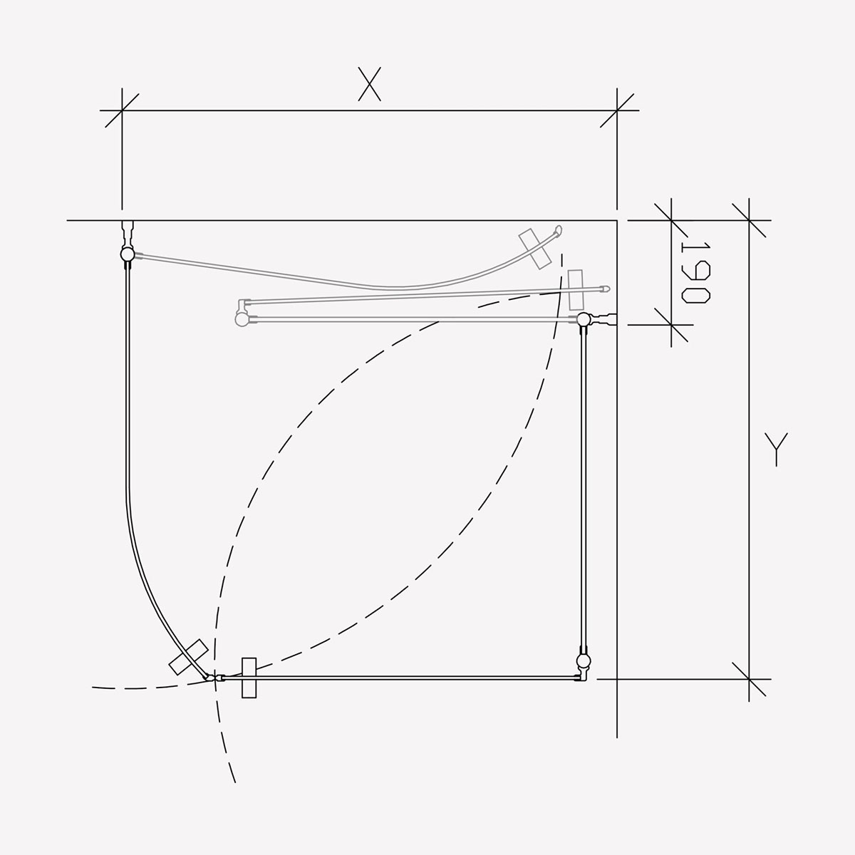 Duschhörn Invitrea Prime PH43