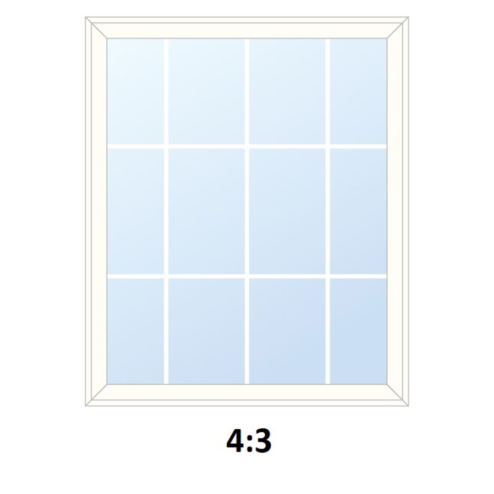 Sprosser Lyssand Utenpåliggende PVC