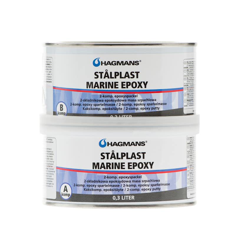 Hagmans Stålplast Marine Epoxy 0,6 L HAG10830