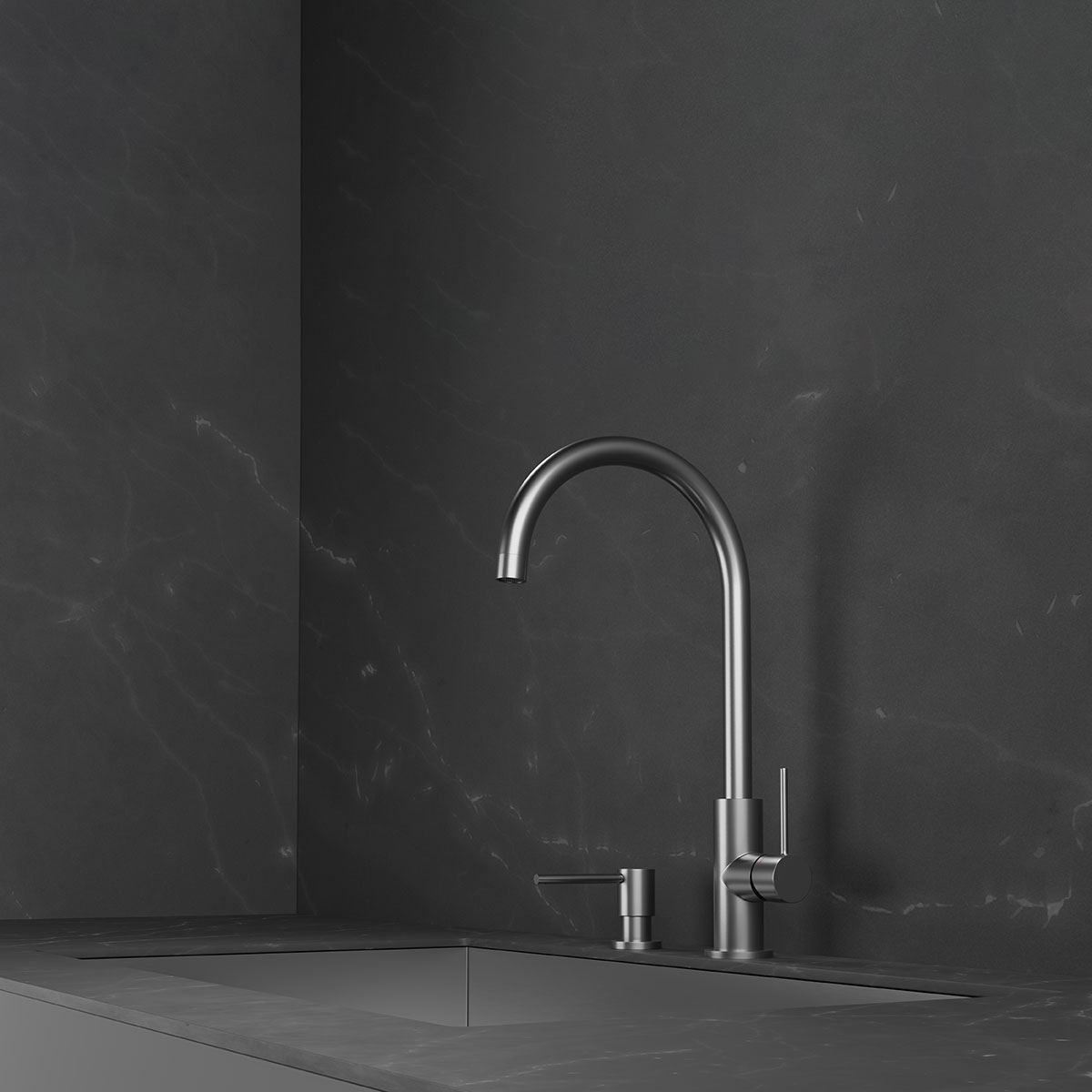 Köksblandare Scandtap Steel Equip Rostfritt Stål