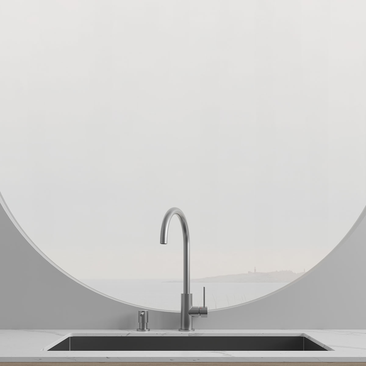 Köksblandare Scandtap Steel Equip Rostfritt Stål