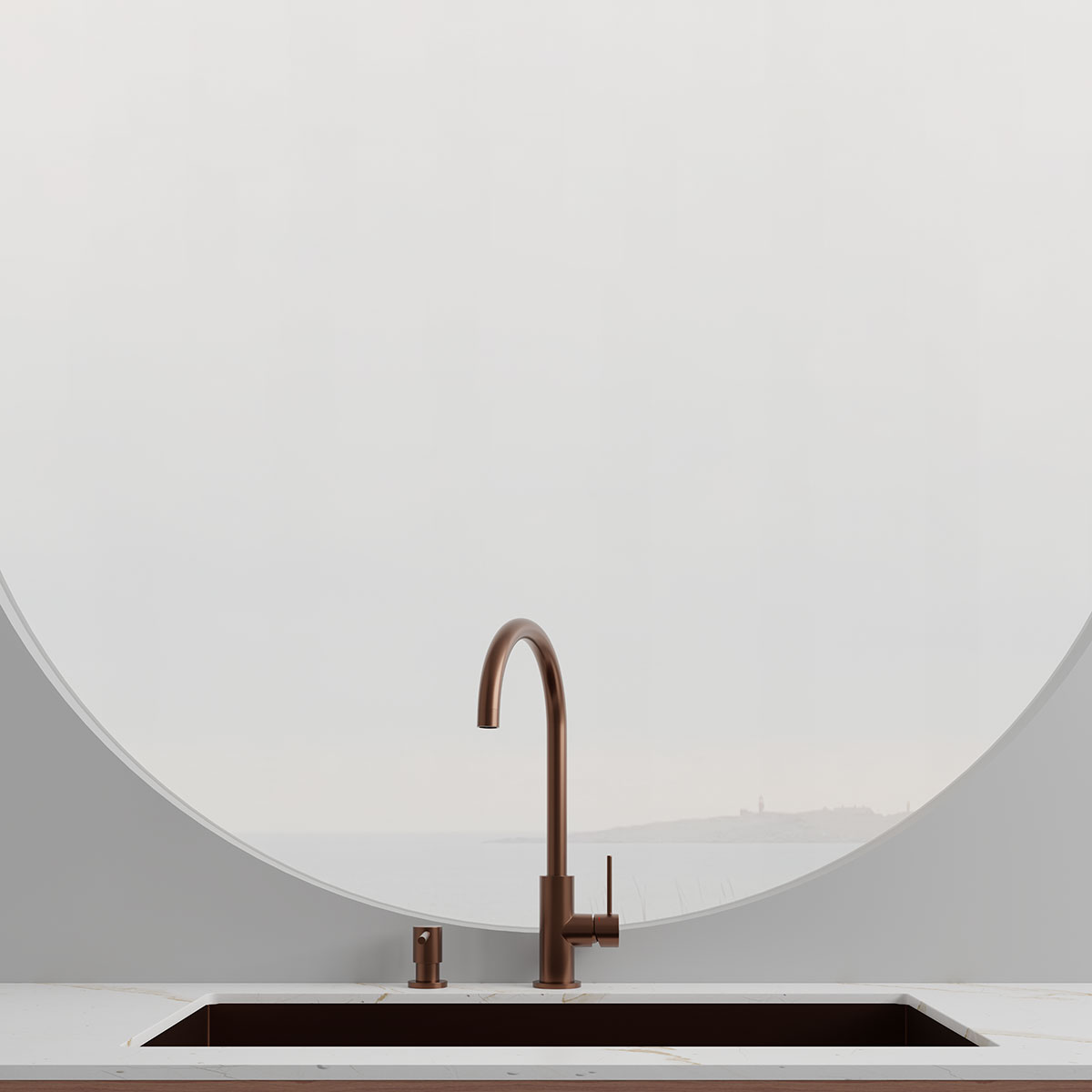 Kjøkkenbatteri Scandtap Steel Equip Rustfritt stål