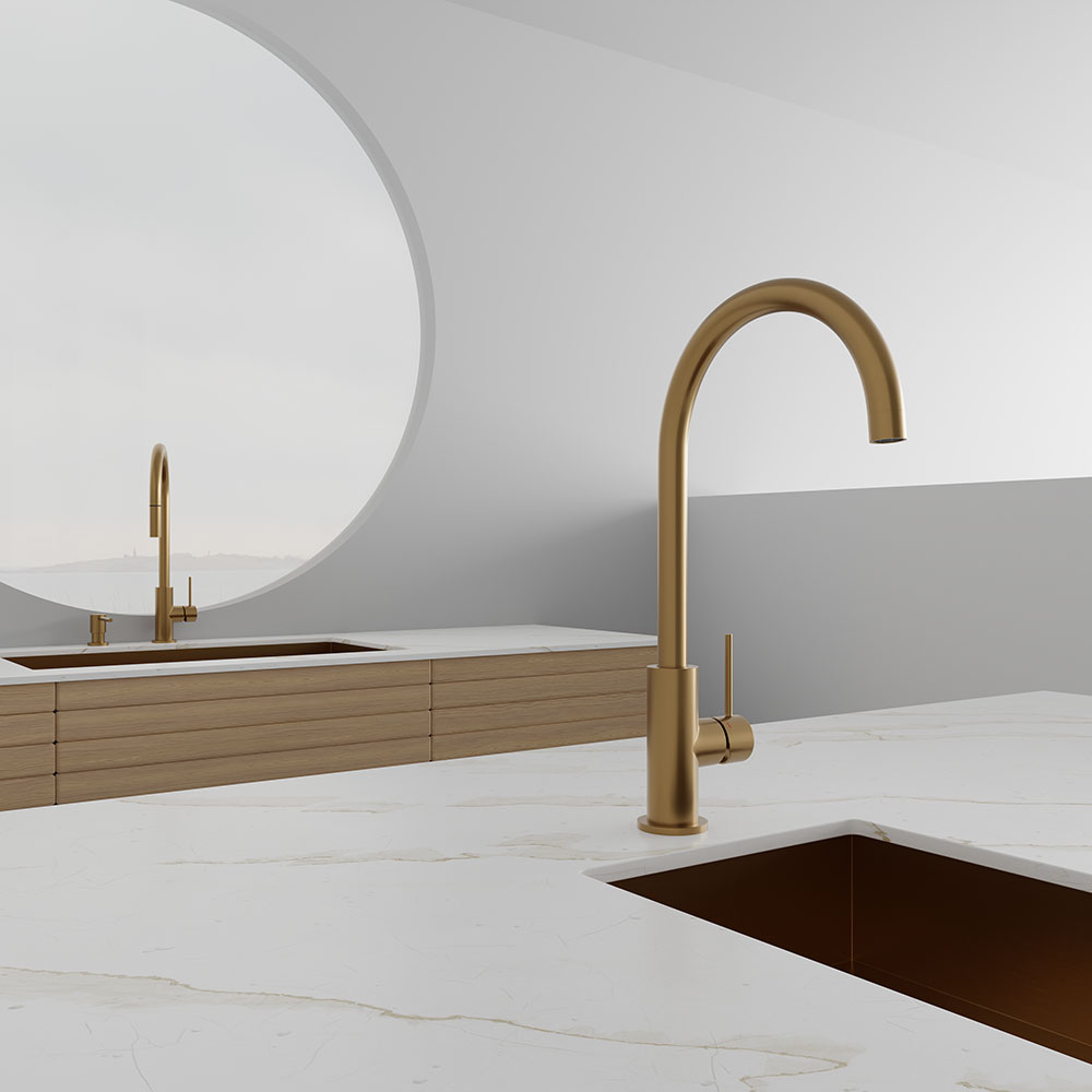 Köksblandare Scandtap Steel Equip Rostfritt Stål