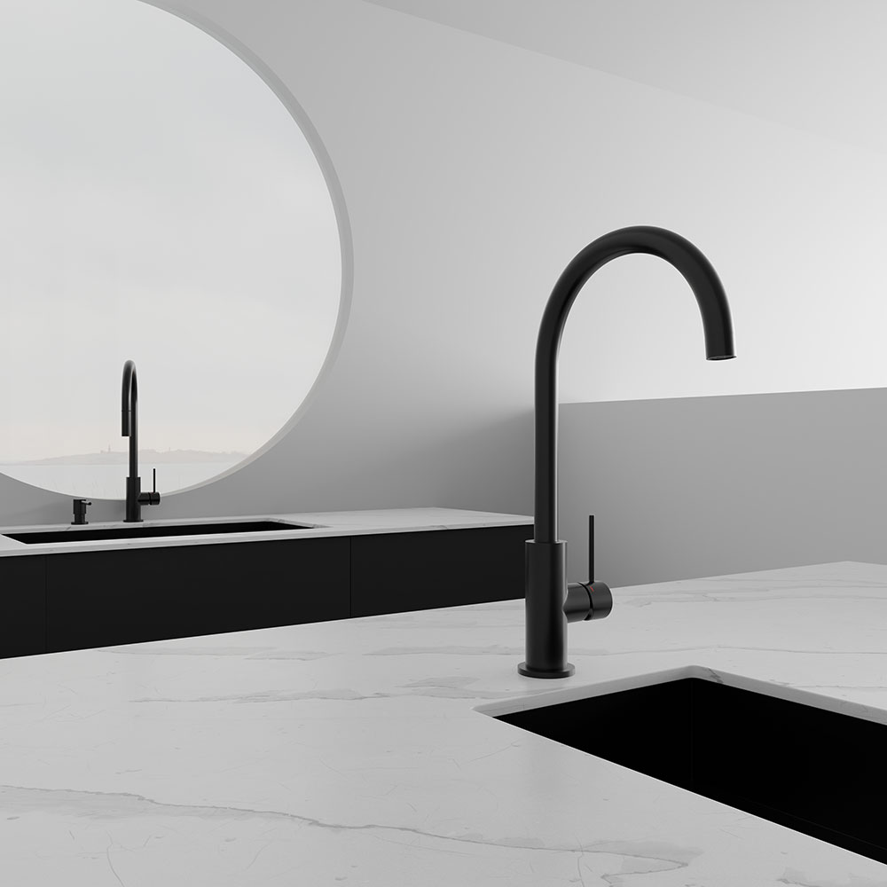 Köksblandare Scandtap Steel Equip Rostfritt Stål