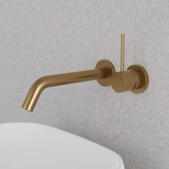 tvättställsblandare scandtap steel harmonized 1 för inbyggnad