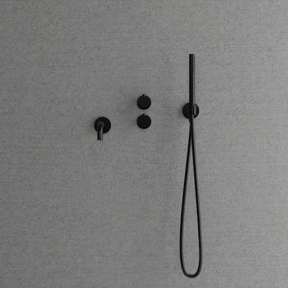 Badkarsblandare Scandtap Steel Harmonized 4 för Inbyggnad