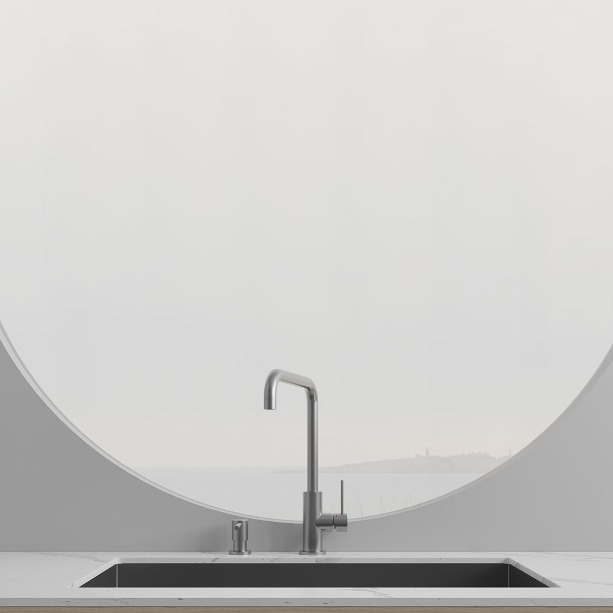 Kjøkkenbatteri Scandtap Steel Mood Rustfritt stål