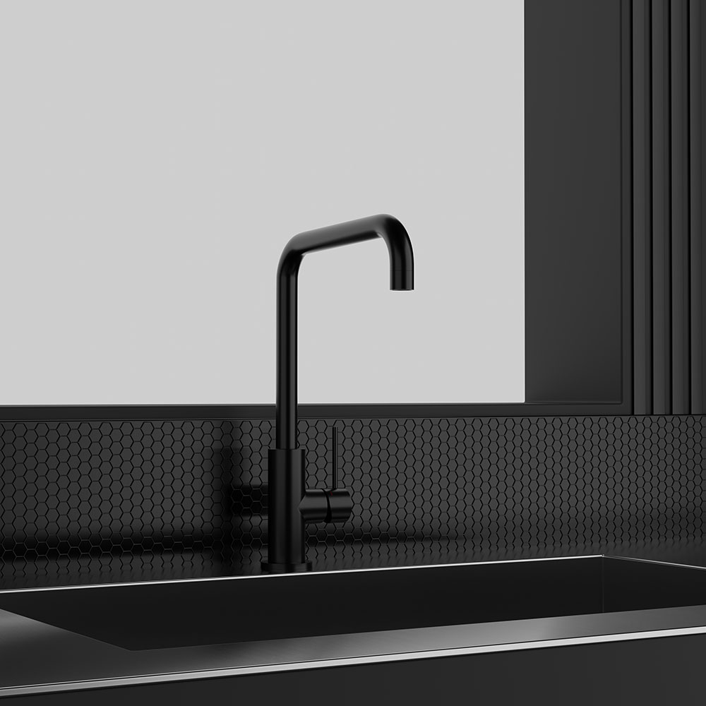 Kjøkkenbatteri Scandtap Steel Mood Rustfritt stål