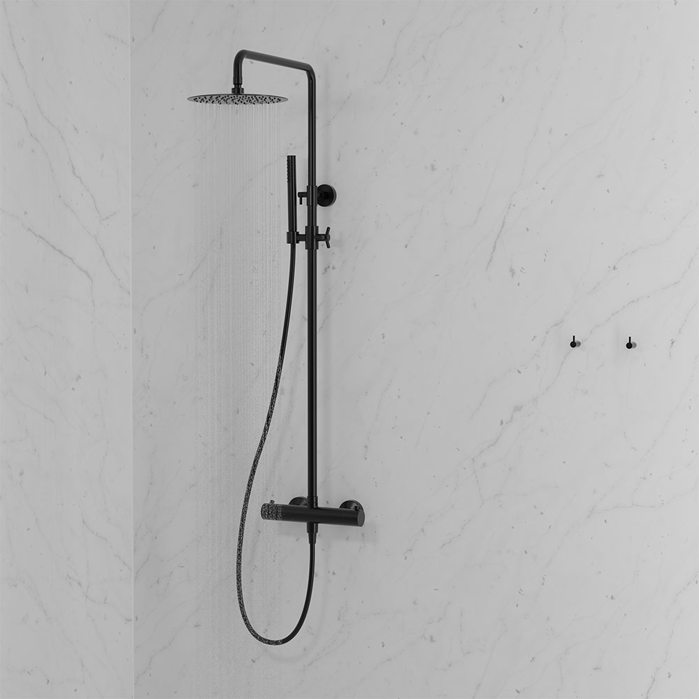 Takduschset Scandtap Steel Pleasure 2