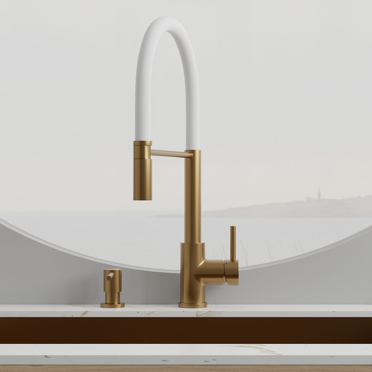 Kjøkkenbatteri Scandtap Steel Pro Rustfritt stål