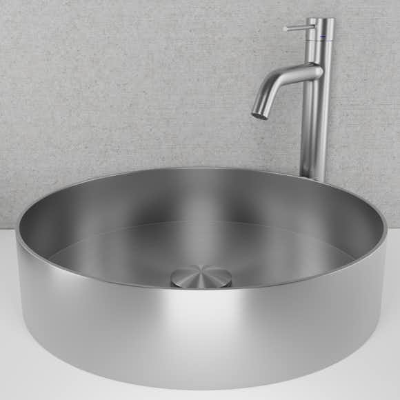 tvättställ scandtap rare r steel