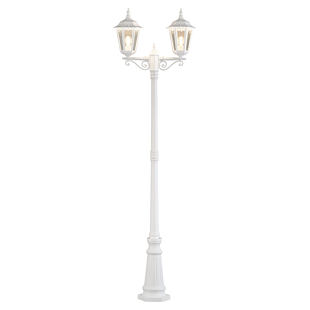 Stolpelampe Gnosjö Konstsmide Firenze 2-arm E27 med Stolpe