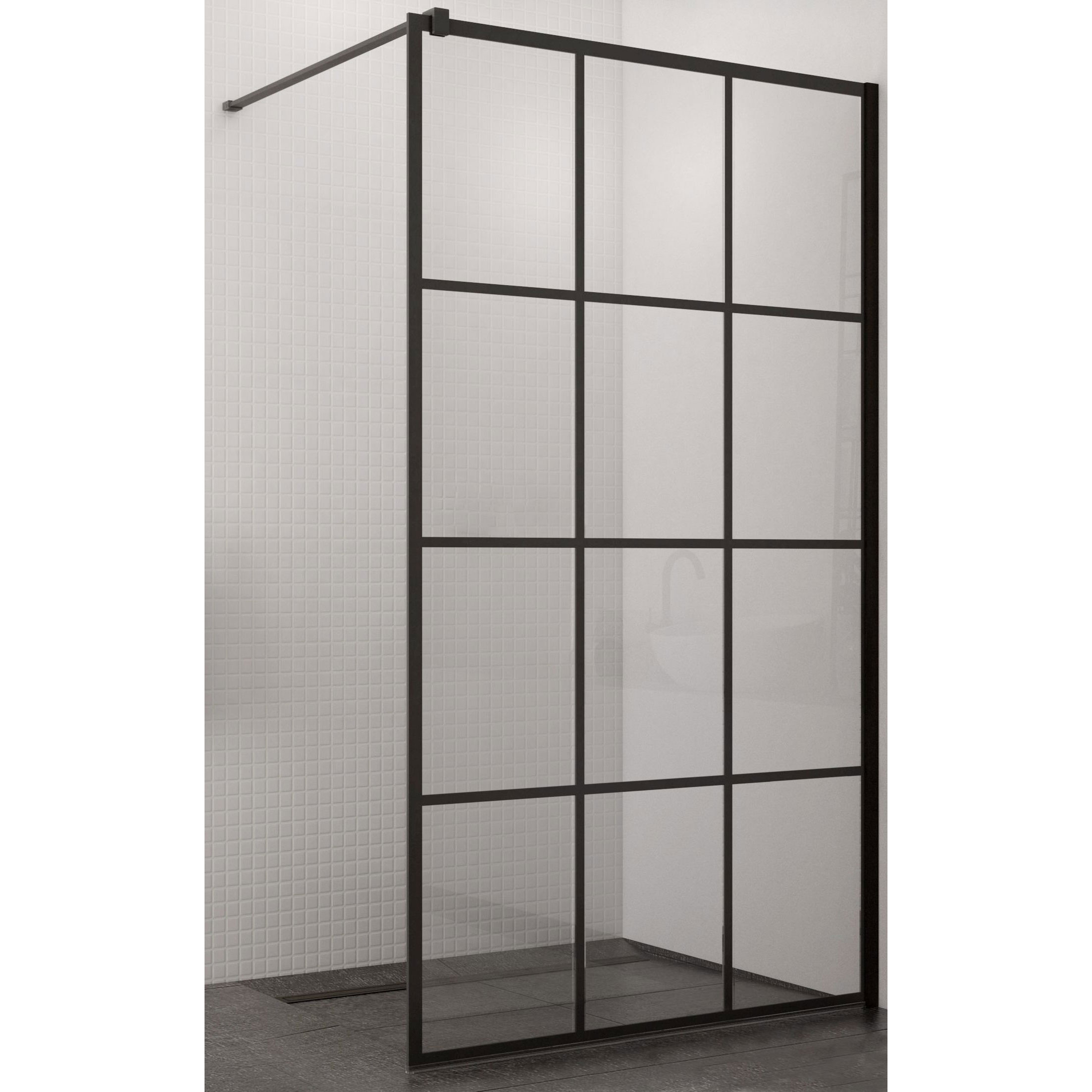 Duschvägg SanSwiss STR4P / Easy Loft 89 | badrum - duschar - duschvagg | KakelKungen