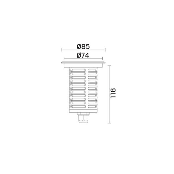 Spot Hide-a-lite Spot Up Multi 7 3000K