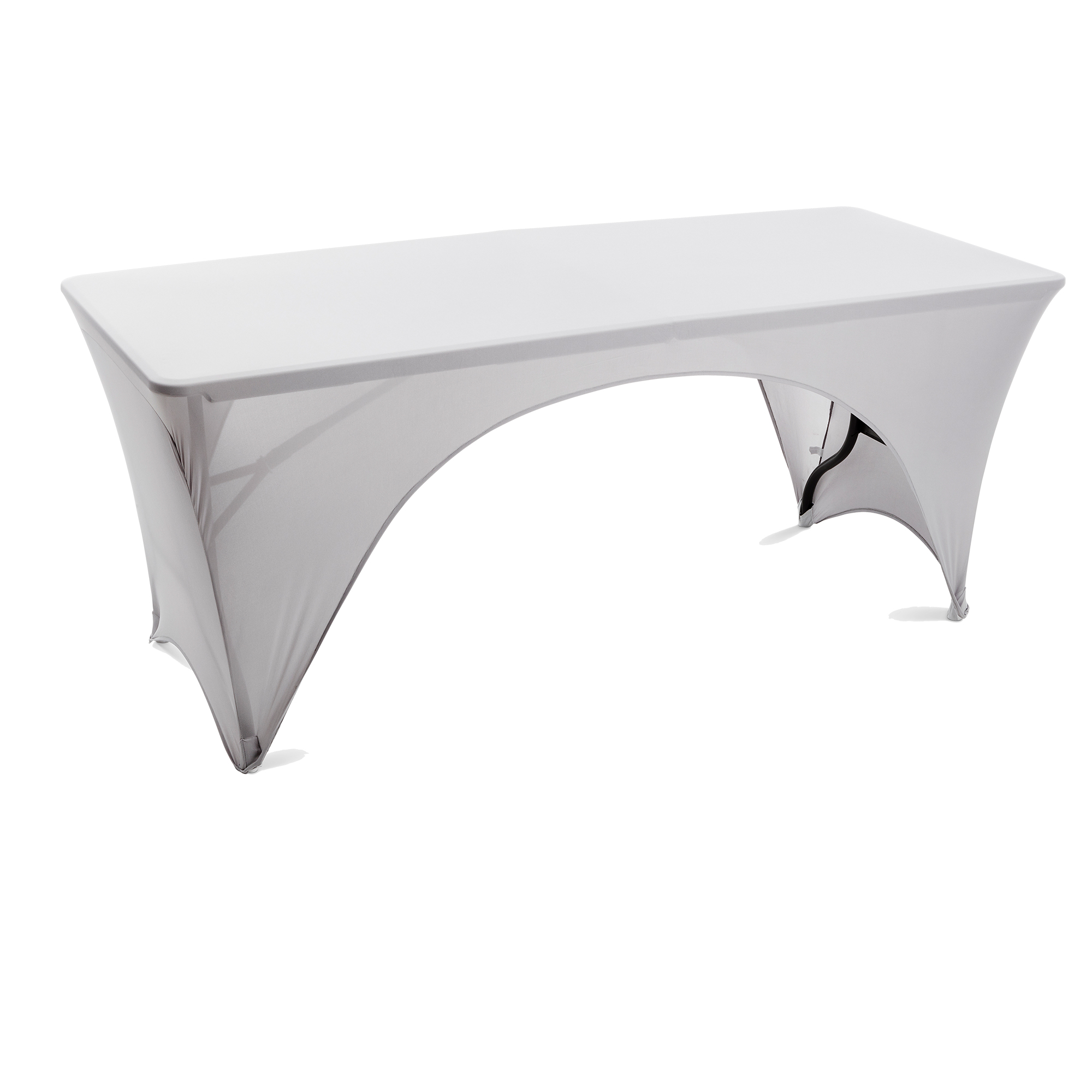 Stretchduk Briv Spandex Fyrkantig Silver/Grå. 1830x760x740 mm