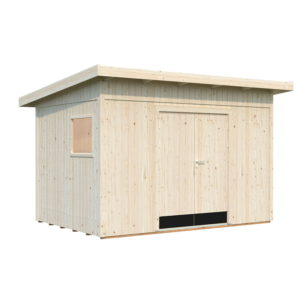 Lagerbod Palmako Stig 8,4 m2 (inv. 8,2 m2) Ubehandlet