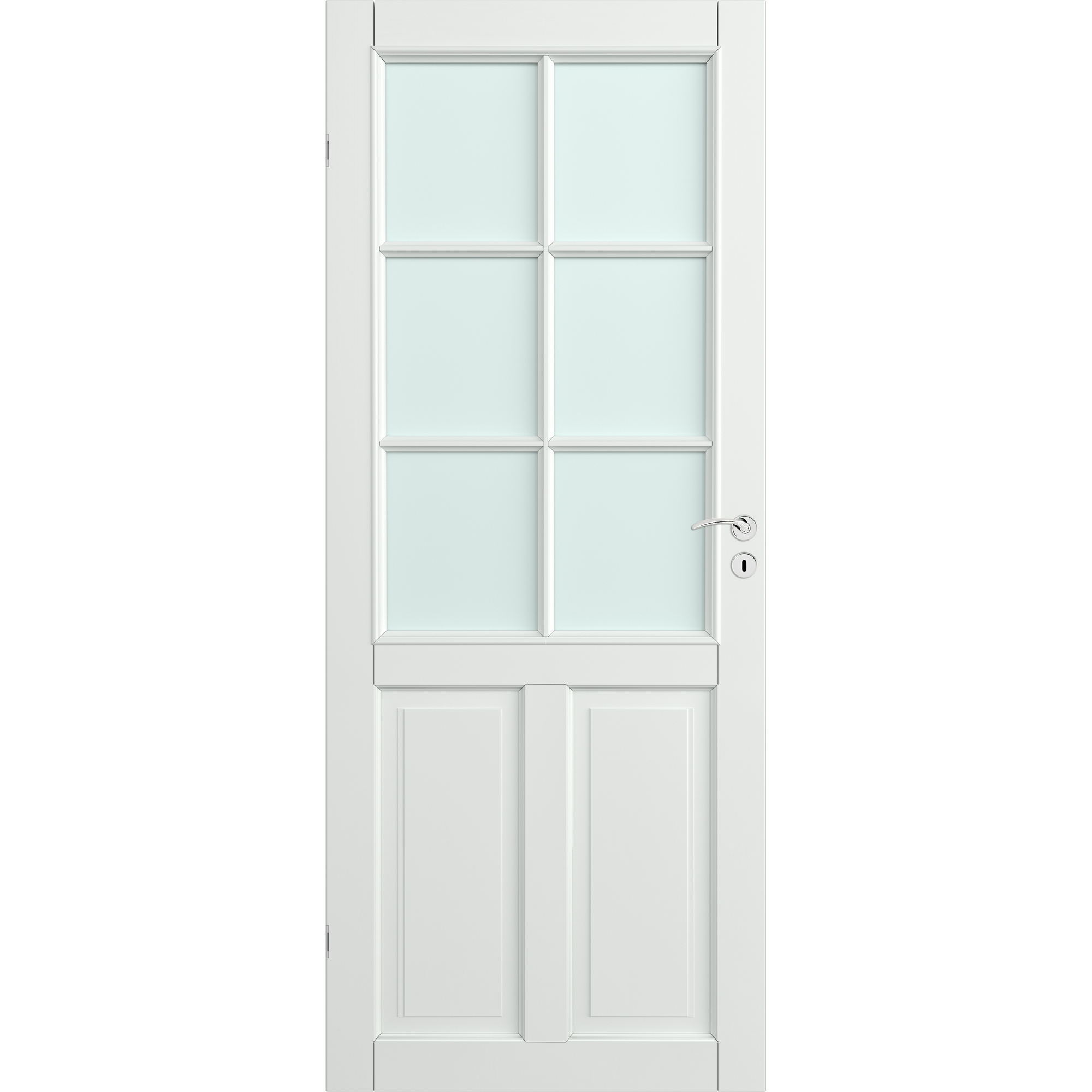 Innerdør Scanflex Sturla Klarglass 2x3 BxH: 90x200 (dørbladmål: 82 ...
