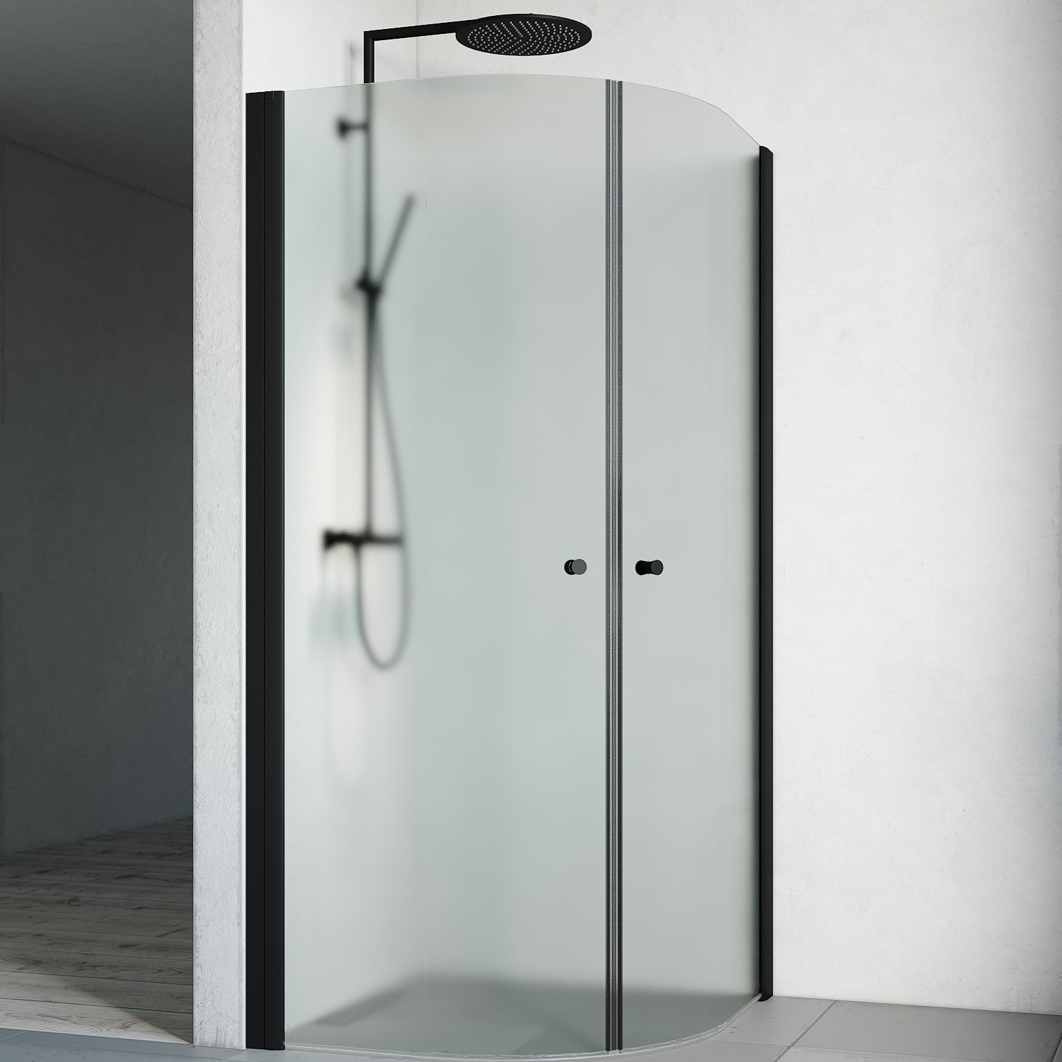 Dusjhjørne Macro Design Spirit Round