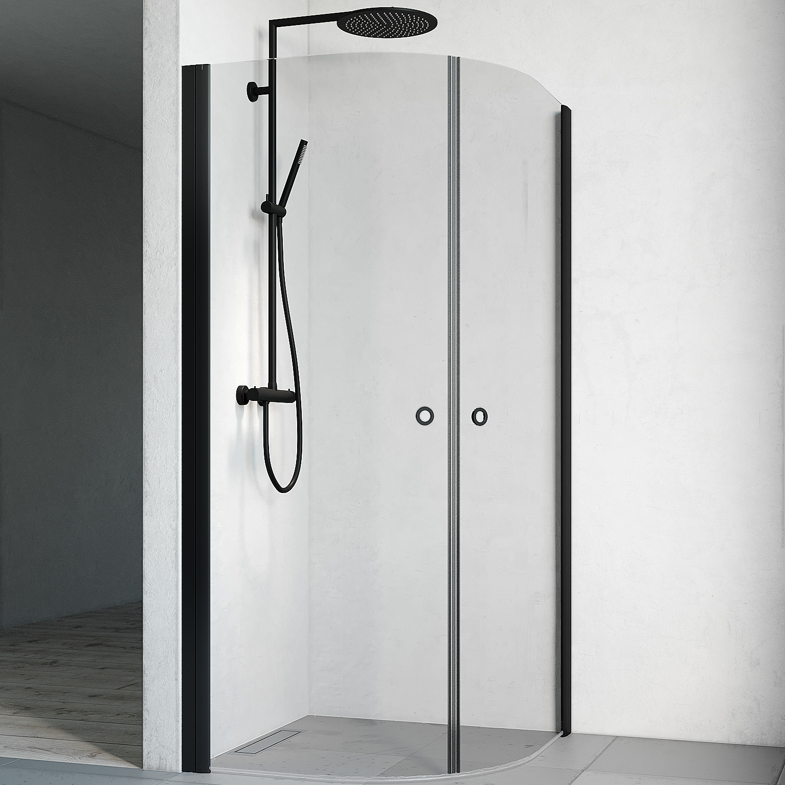 Duschhörn Macro Design Spirit Round | badrum - duschar - duschhorn | KakelKungen