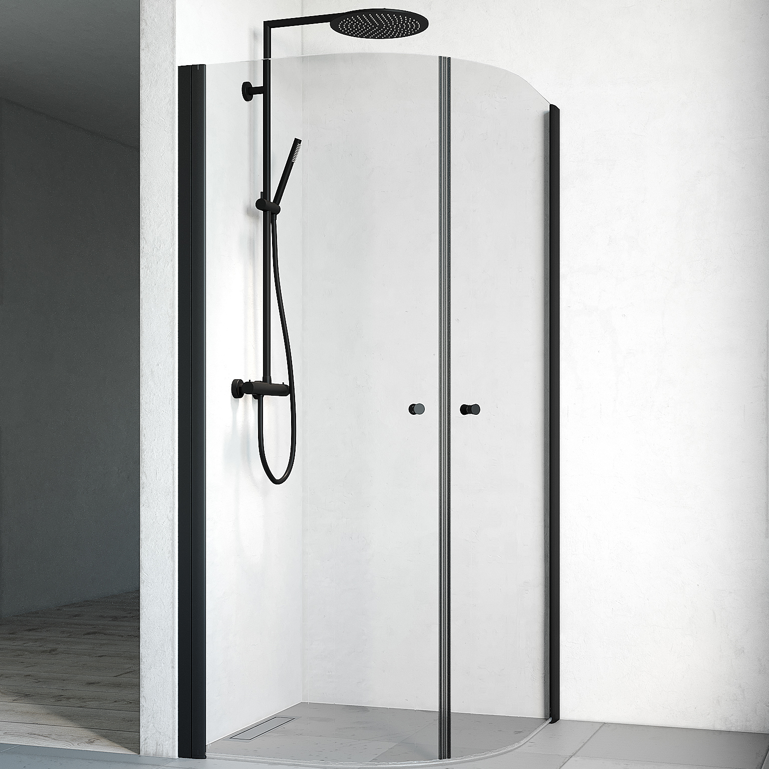 Duschhörn Macro Design Spirit Round | badrum - duschar - duschhorn | KakelKungen