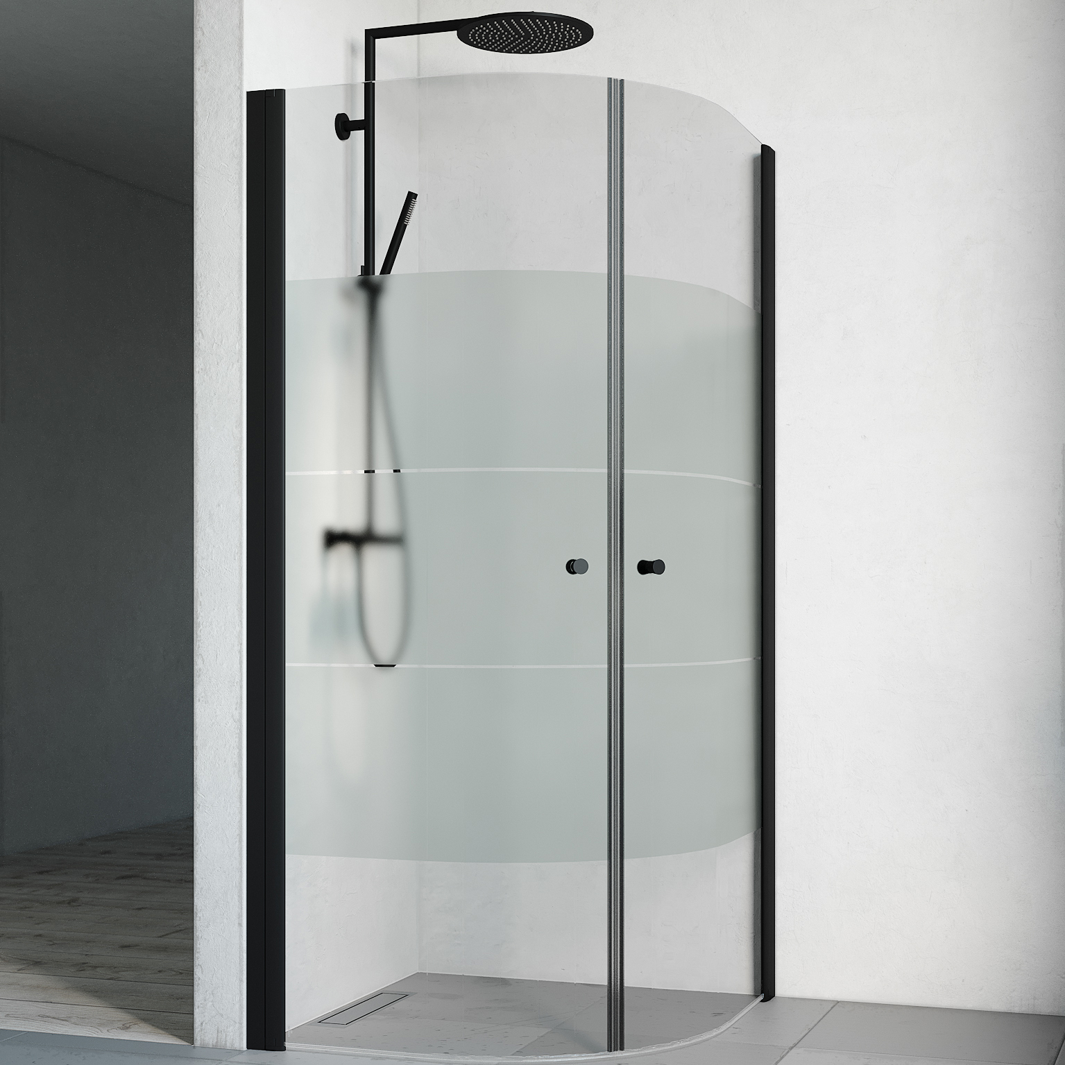 Duschhörn Macro Design Spirit Round | badrum - duschar - duschhorn | KakelKungen