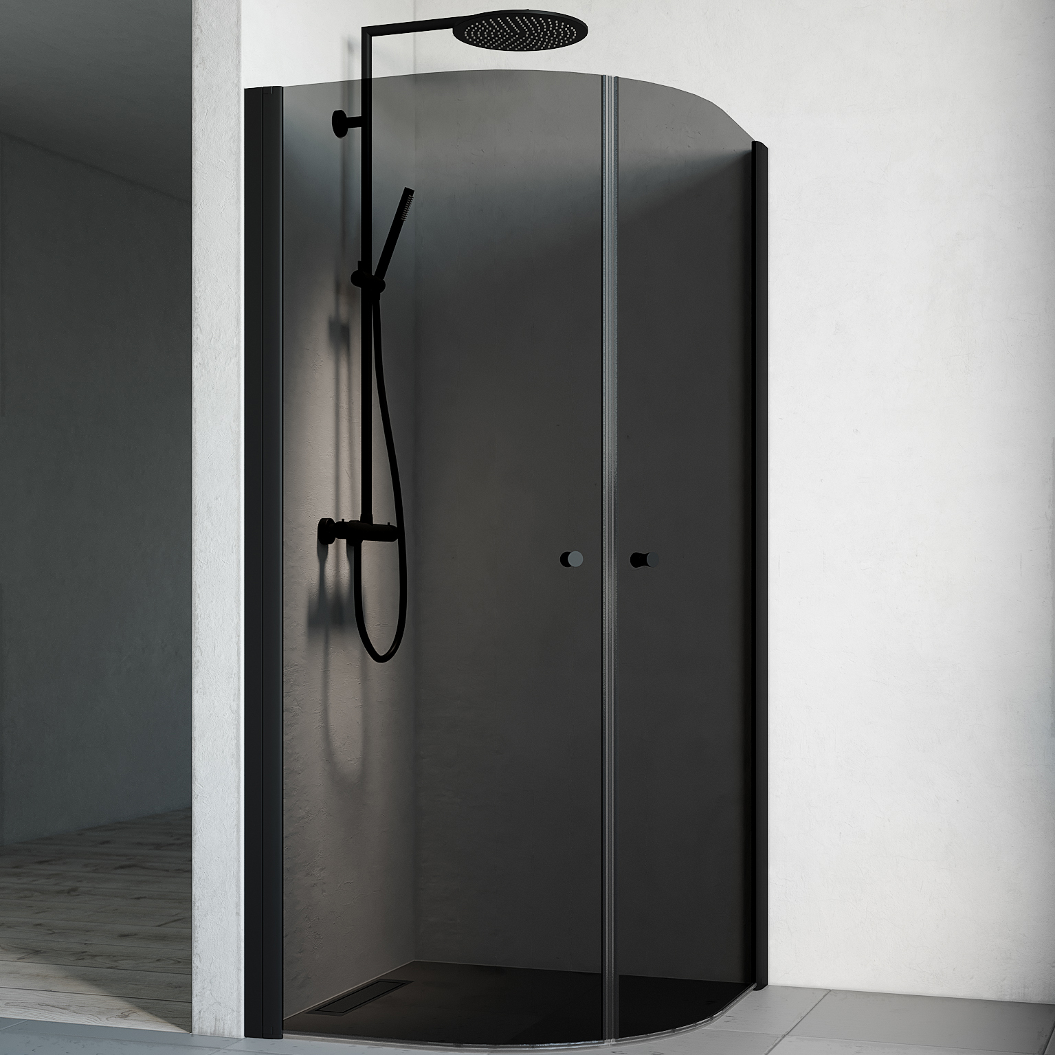 Duschhörn Macro Design Spirit Round | badrum - duschar - duschhorn | KakelKungen