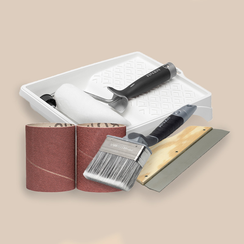 Maleverktøy og maletilbehør