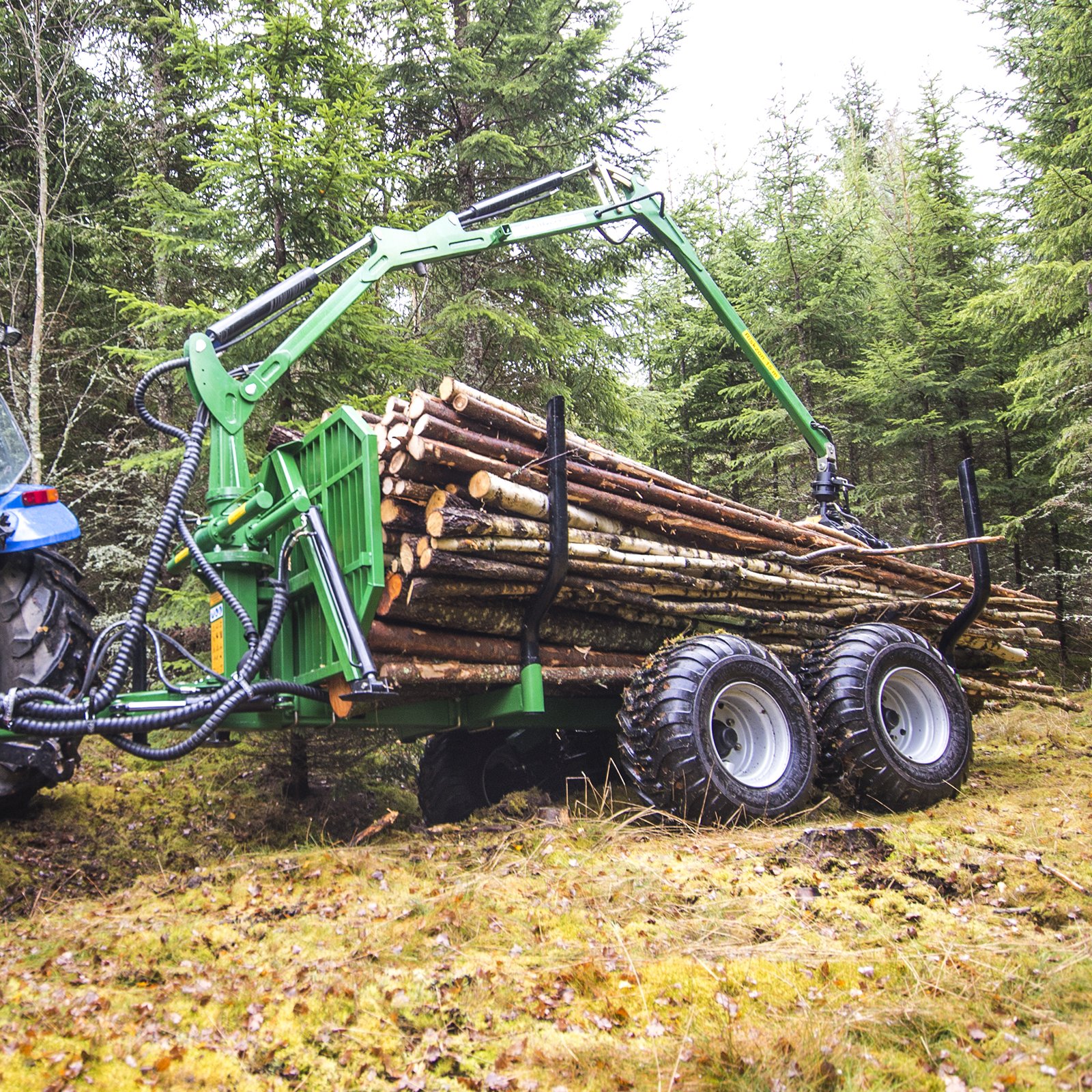 Skogsmaskiner og skogsverktøy