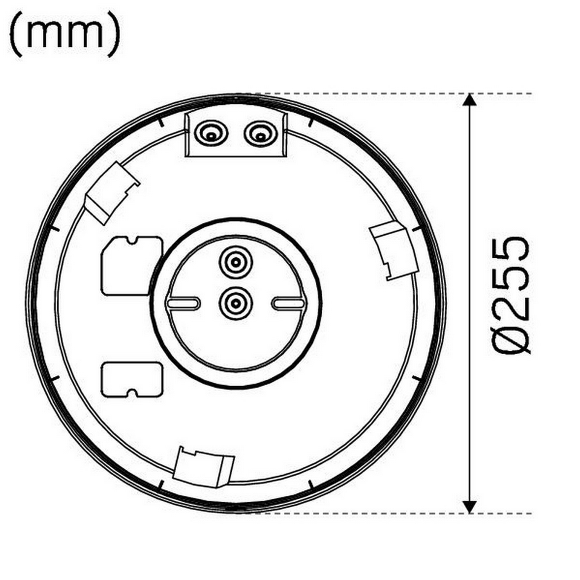 Tak/Vegglampe Hide-a-lite Moon Pro LED