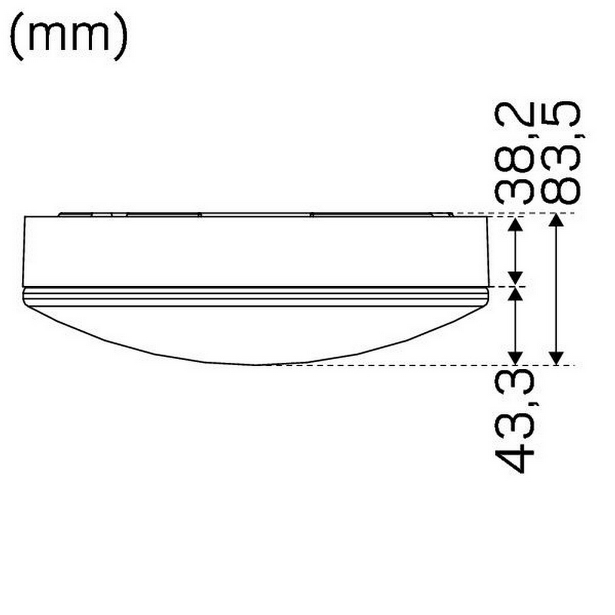 Tak/Vegglampe Hide-a-lite Moon Pro LED