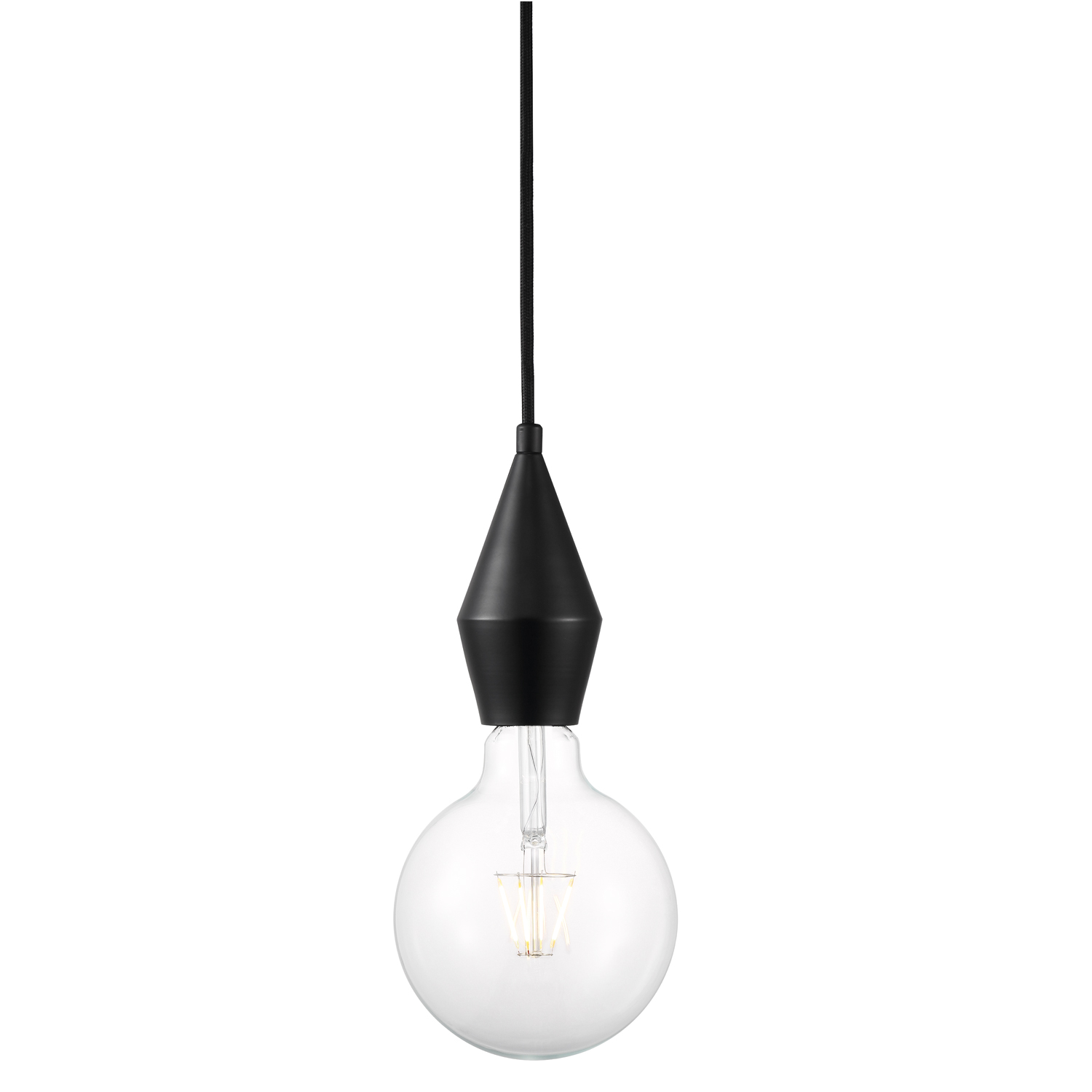 Taklampa Nordlux Aud E27 Svart