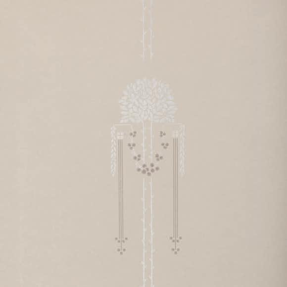 Tapet Paintpart Mormors Tid 4835-4 EasyUp, Mönstrad Vit