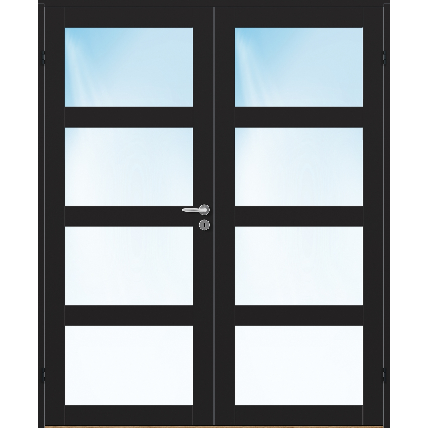 Tofløyet Dør Bygg1 Base 4 Klarglass