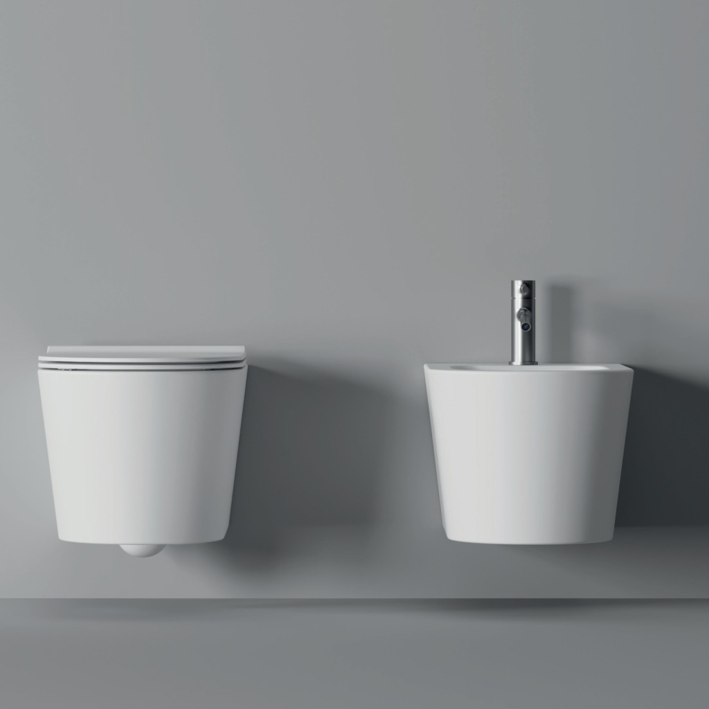 Vägghängd Toalettstol LH Elba