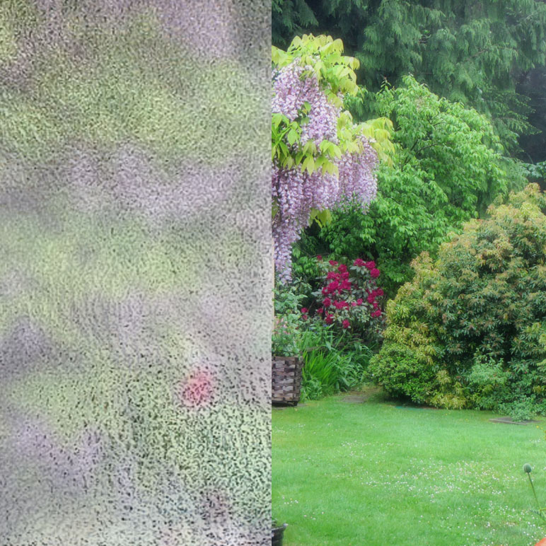 Tillval Tanum NorDan Kathedralglas Fönster Kathedral, BxH:130x140cm