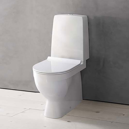 Toalettstol Duravit Durastyle 010801 med Mjukstängande Hårdsits