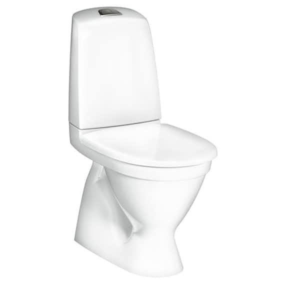 toalettstol gustavsberg nautic 1500 hygienic flush för skruv