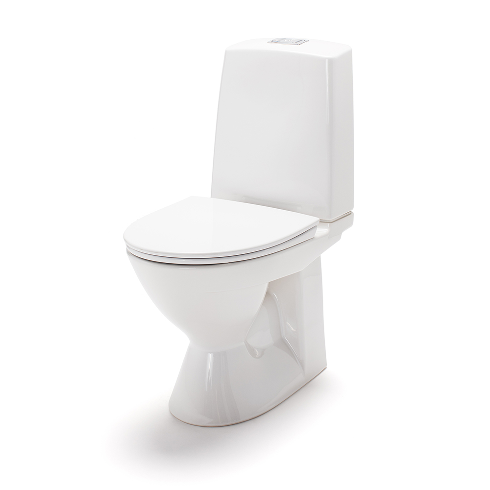Toalettstol IDO Glow Rimfree 61 Universallås
