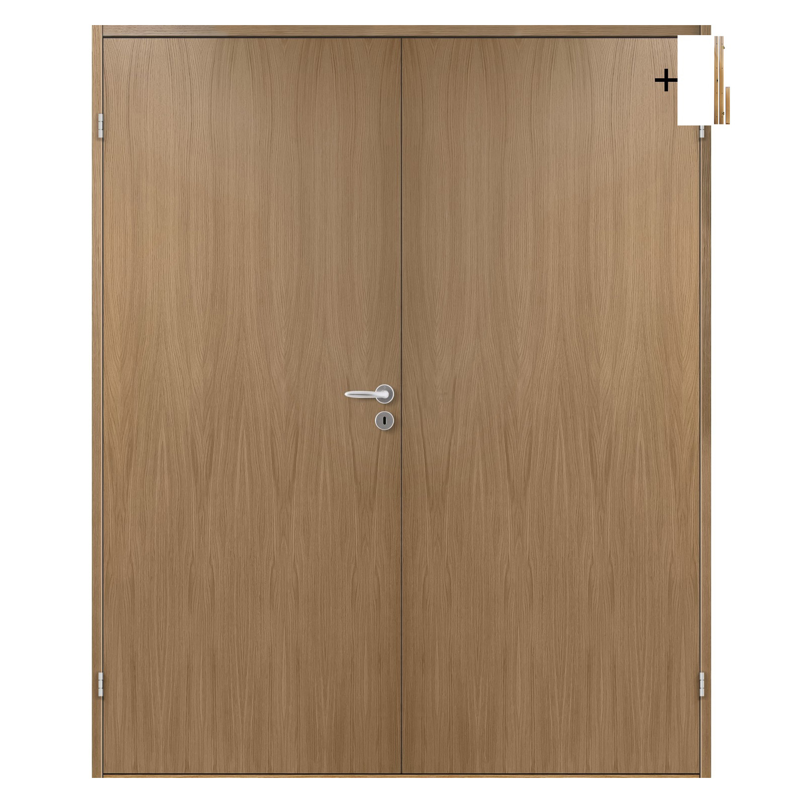 Tofløyet Bygg1 Sans Finer Eik med Karmsett