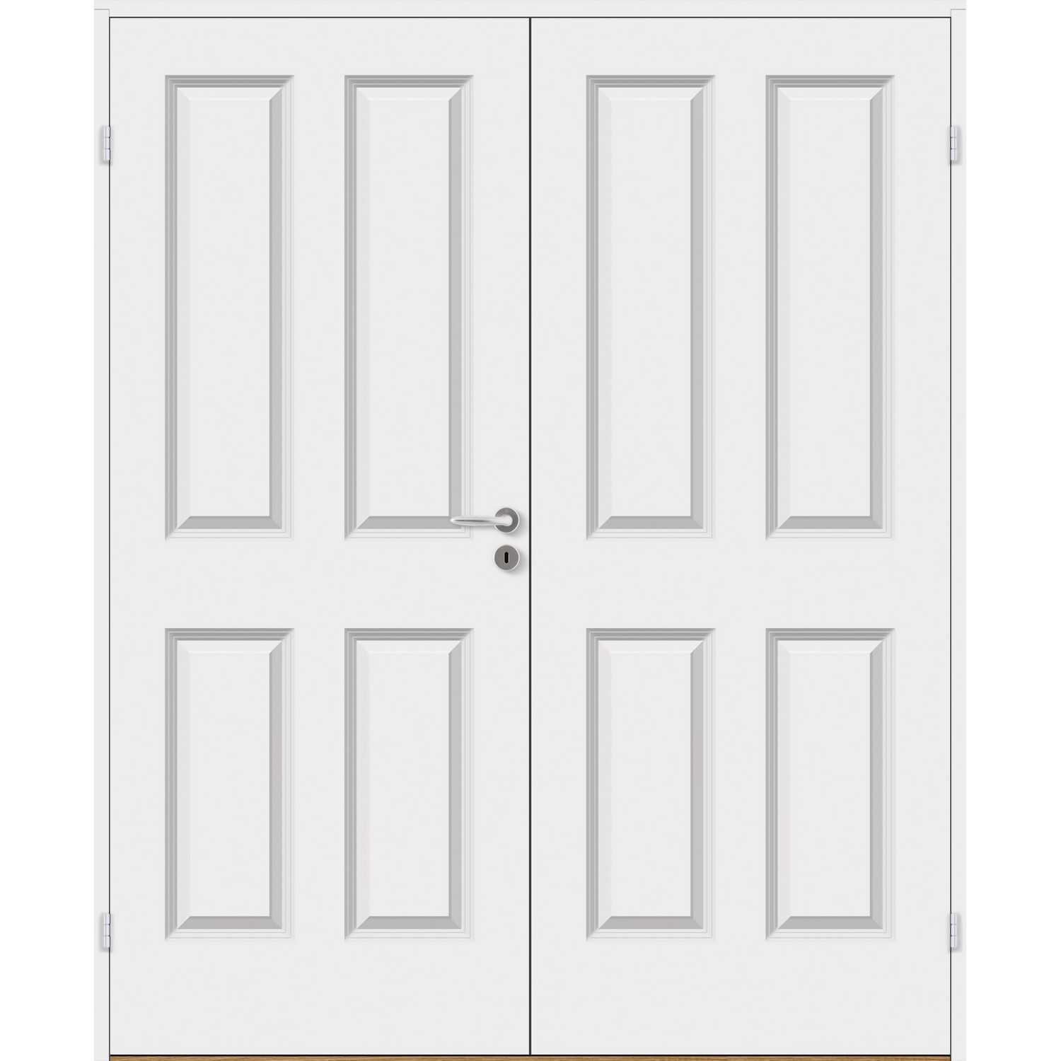 Tofløyet Dør Bygg1 Anna Kompakt Hvit