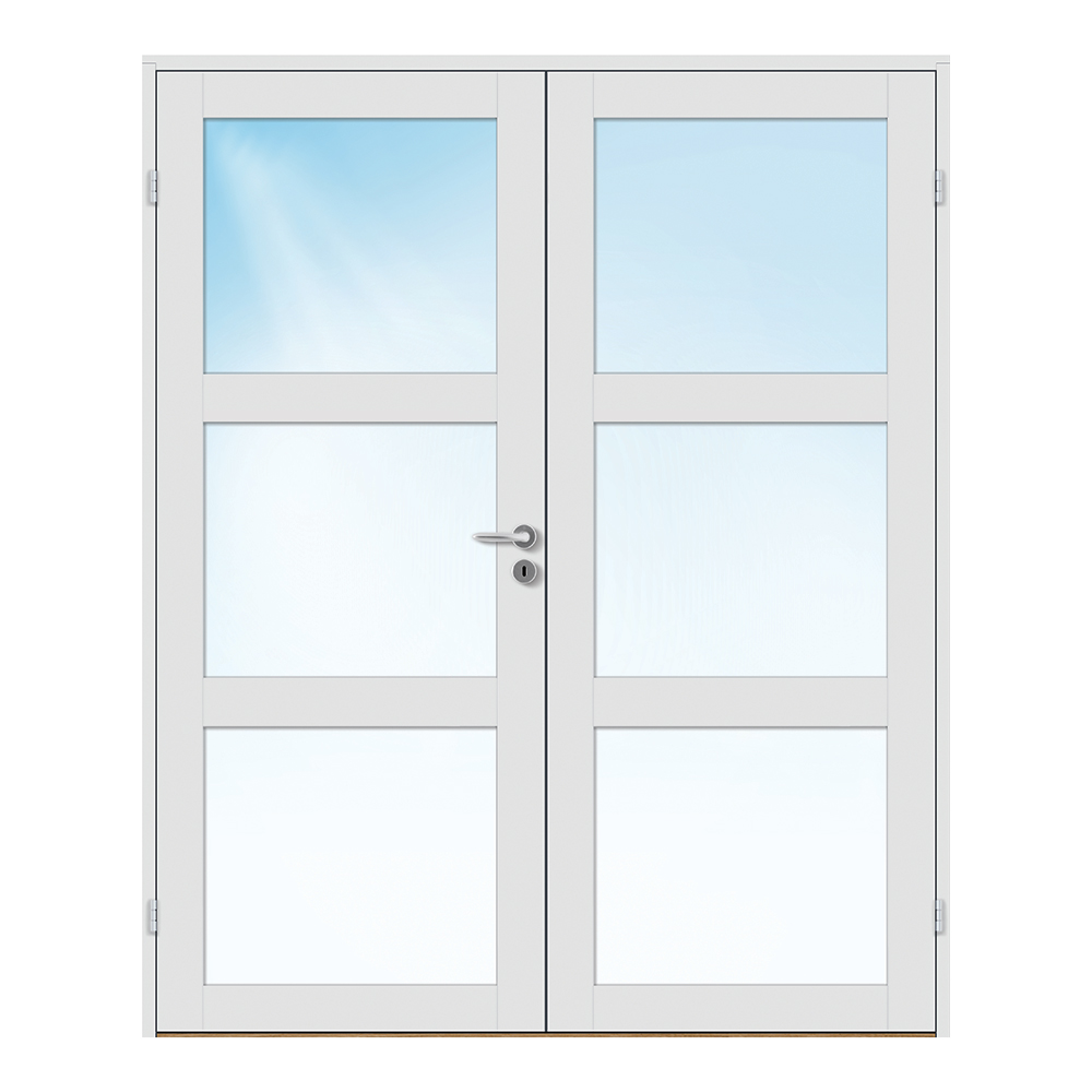 Tofløyet Dør Bygg1 Base 3 Klarglass