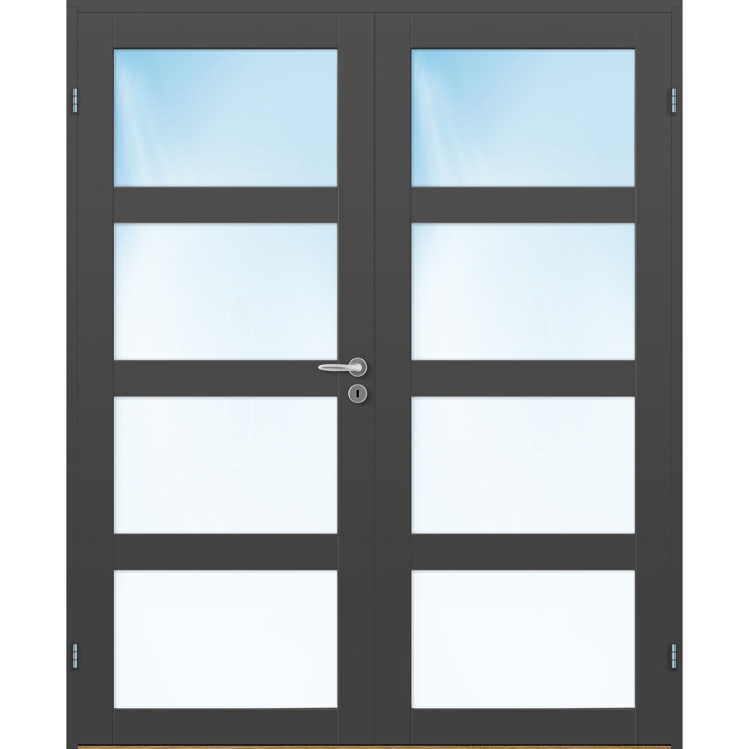 Tofløyet Dør Bygg1 Base 4 Klarglass