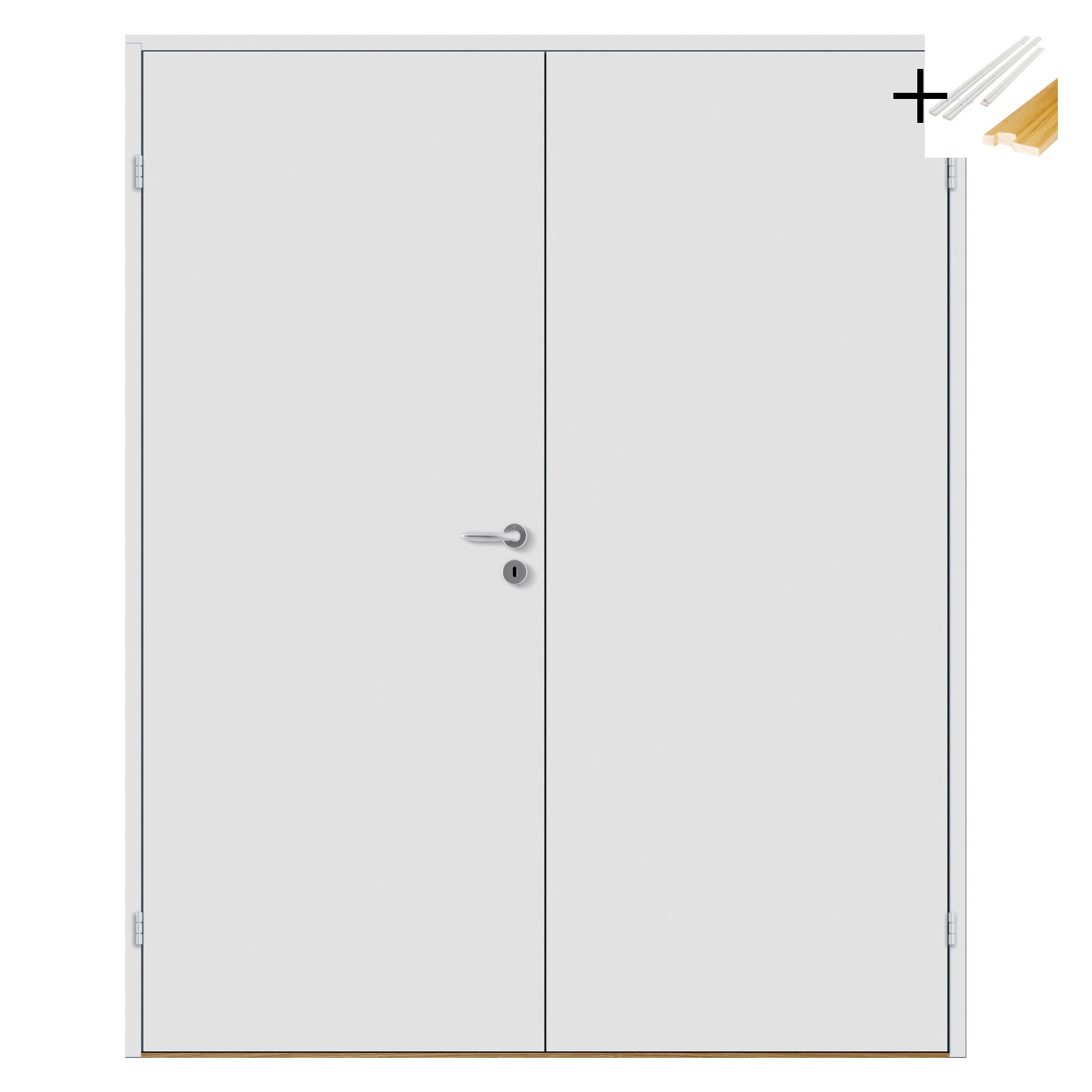 Tofløyet Dør Bygg1 Sletten med Karmsett