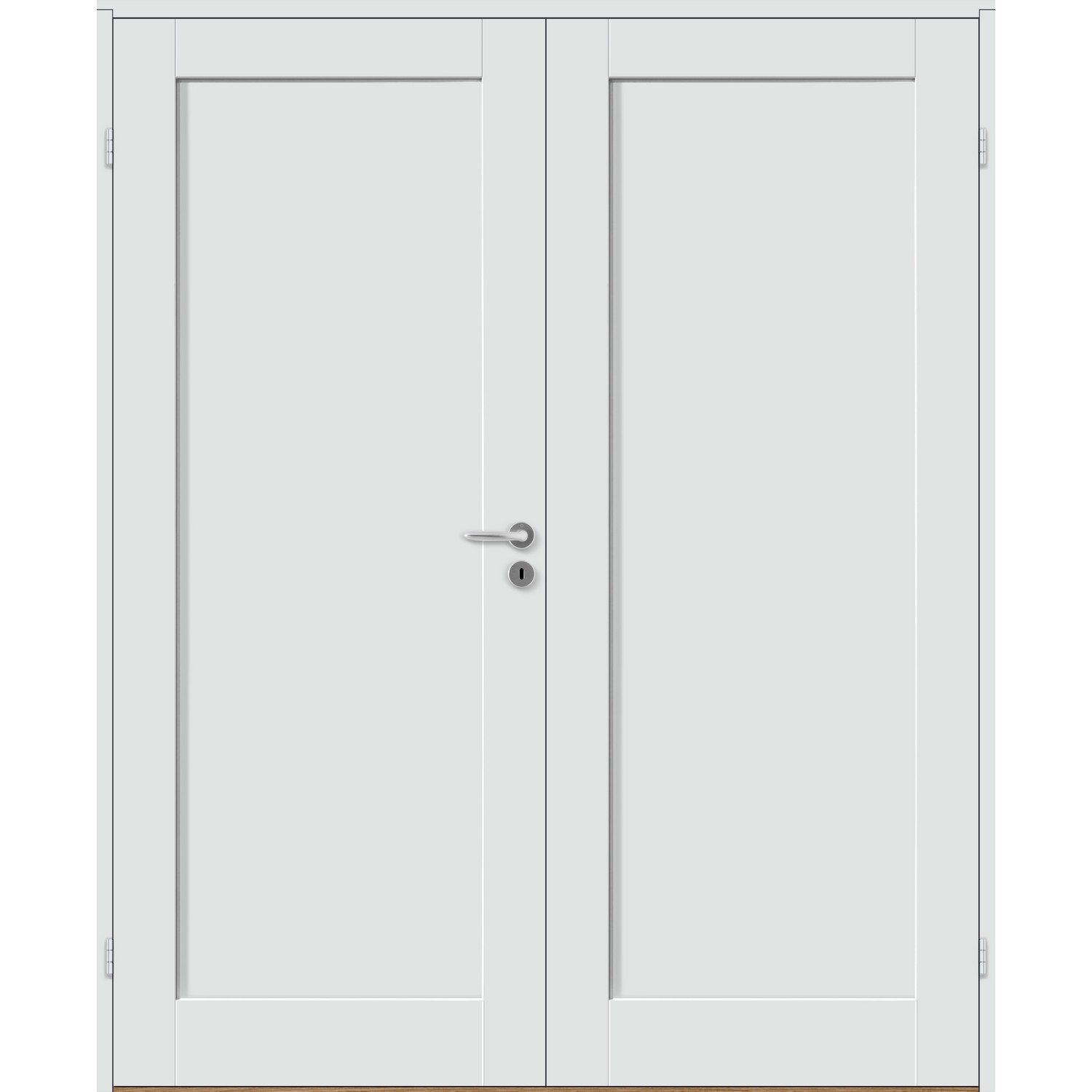 Tofløyet Dør Bygg1 Stil 1 med Karmsett