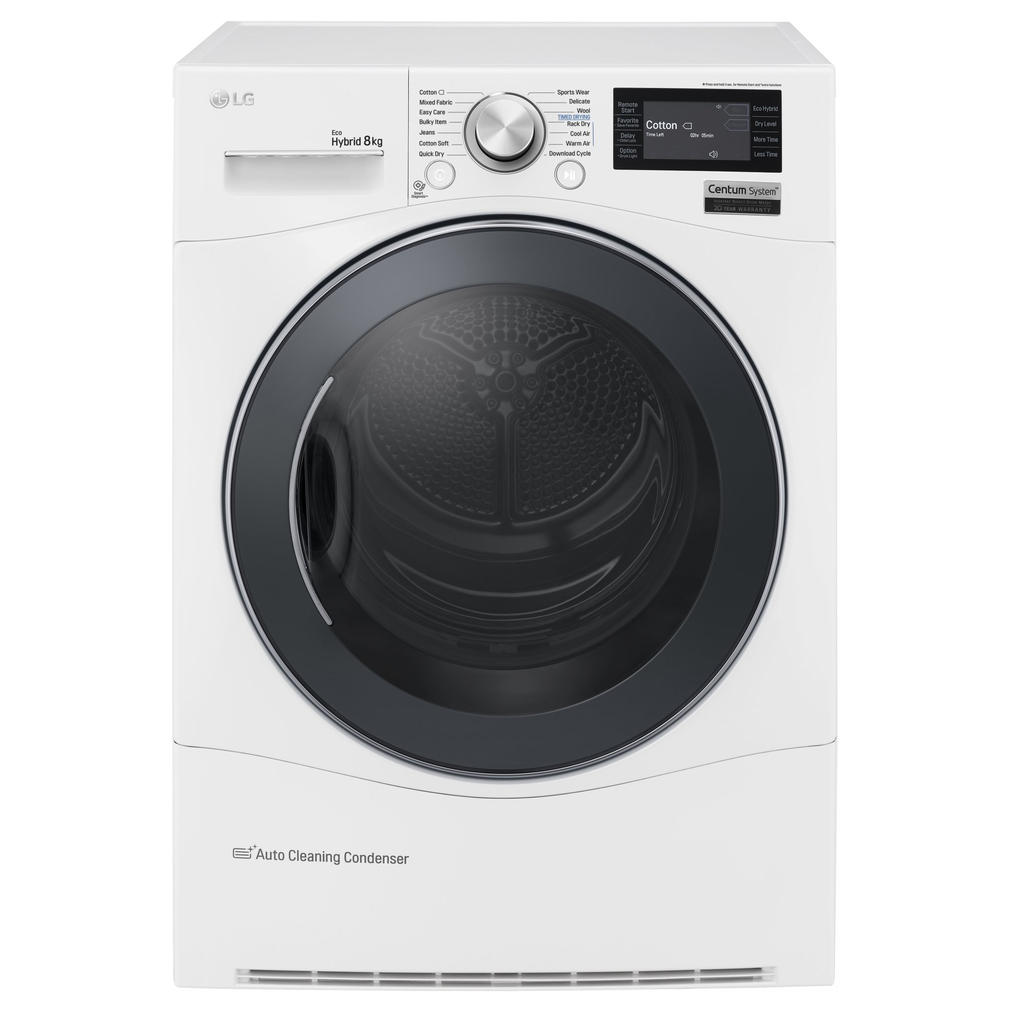 Torktumlare LG RC8084AV3W