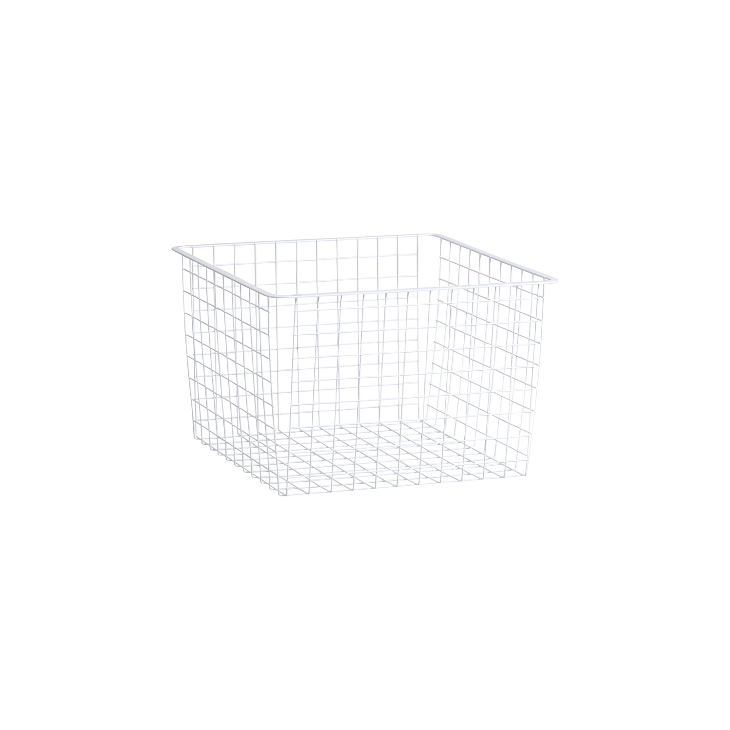Trådback Elfa Mini 45 Mått 427 x 427 x 285 mm. Vit.