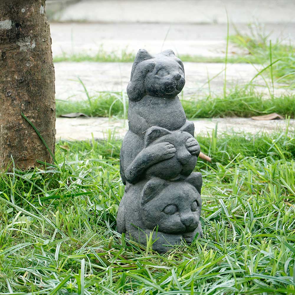 Hagefigurer og hagedekorasjon