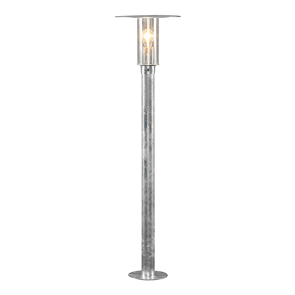Trädgårdslykta Gnosjö Konstsmide Mode Galvaniserad med Stolpe Utan ljuskälla, E27-sockel